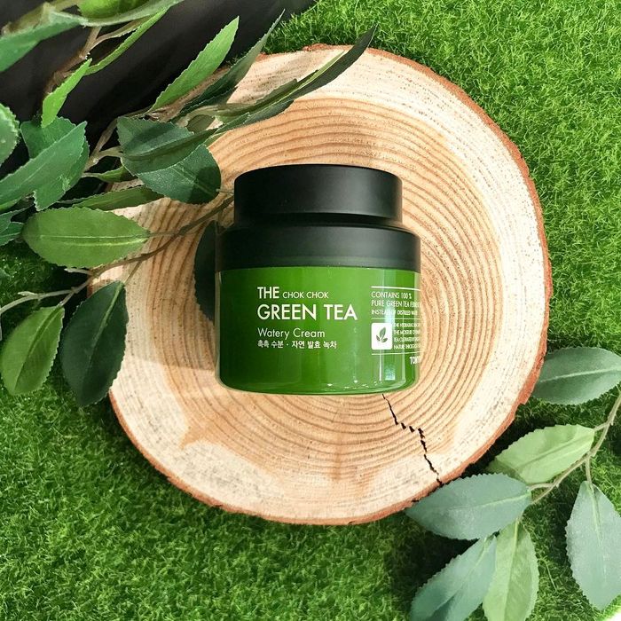 Kem Dưỡng Da Chiết Xuất Trà Xanh TONYMOLY The Chok Chok Green Tea Watery Cream – Hình ảnh 2