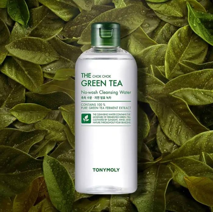 Nước Tẩy Trang Trà Xanh The Chok Chok Green Tea Cleansing Water - Hình 2