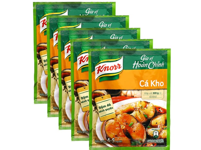 Hình ảnh Gia vị hoàn chỉnh cá kho Knorr 2