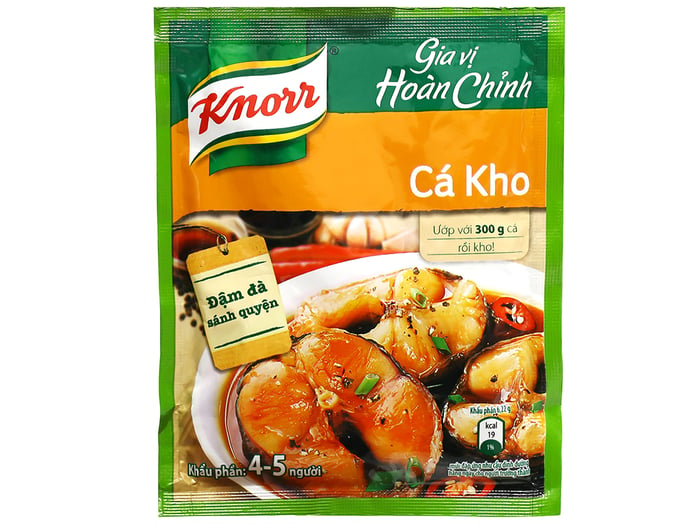 Hình ảnh Gia vị hoàn chỉnh cá kho Knorr 1