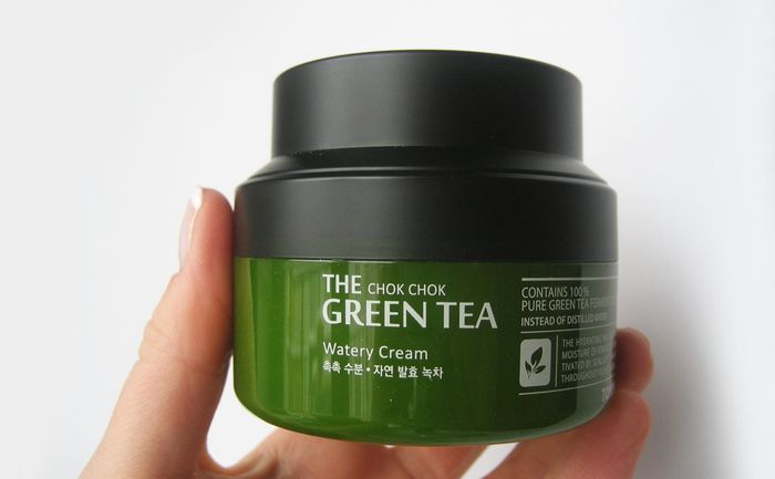 Kem Dưỡng Da Chiết Xuất Trà Xanh TONYMOLY The Chok Chok Green Tea Watery Cream – Hình ảnh 1