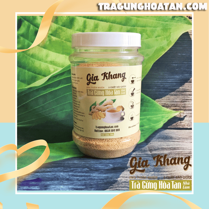 Trà gừng hòa tan Gia Khang - Ảnh 2