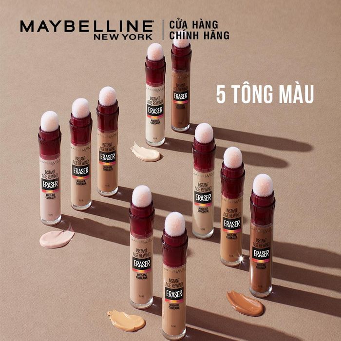 Hình ảnh 2 của Kem Che Khuyết Điểm Maybelline Instant Age Rewind