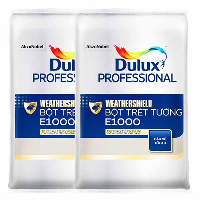 Hình ảnh 2 của Bột trét tường Dulux Professional Weathershield E1000 cho ngoại thất