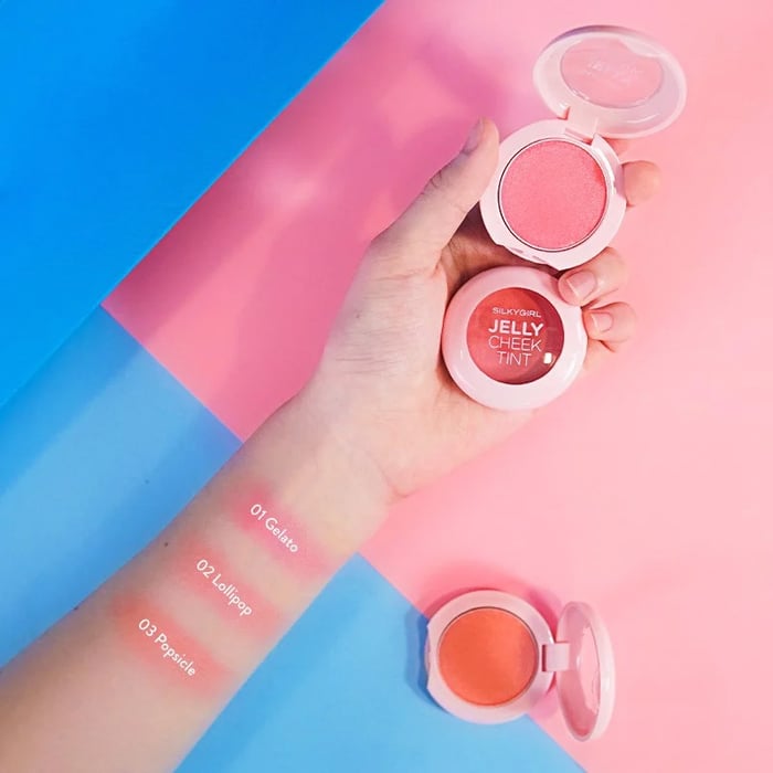 Hình ảnh Phấn Má Hồng Dạng Thạch Bền Màu Lâu Trôi Silkygirl Jelly Cheek Tint phiên bản 2