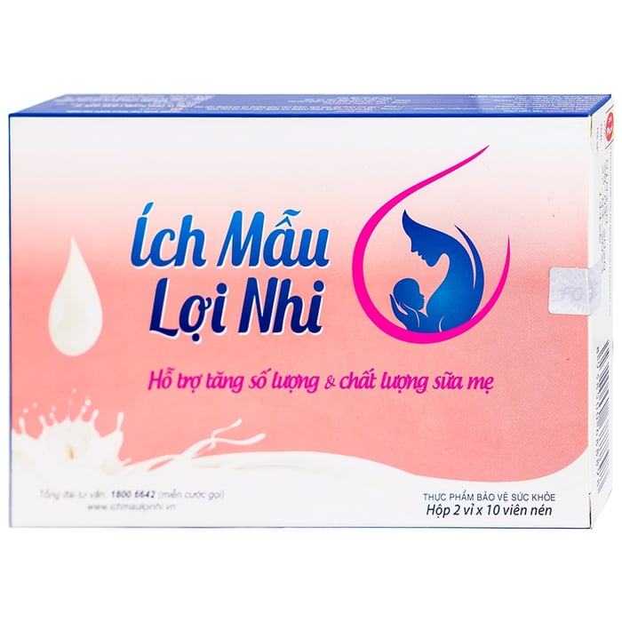 Viên Uống Lợi Sữa Ích Mẫu Lợi Nhi - Hình 2