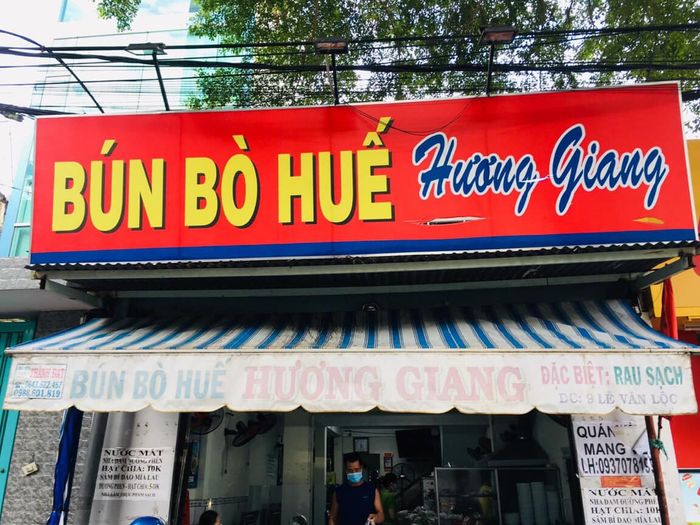 Hình ảnh bún bò Huế Hương Giang 1