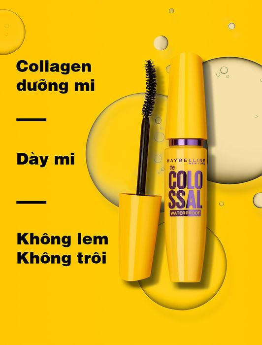 Mascara Maybelline Magnum Làm Dày Mi Gấp 10 Lần - Hình ảnh 1