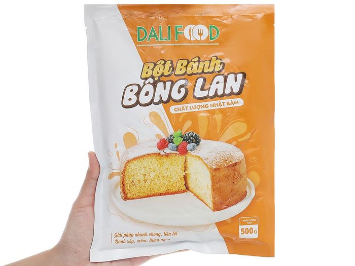 Bột làm bánh bông lan nướng Dali Food hình ảnh 2