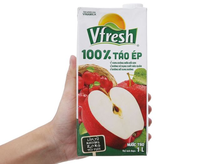 Hình ảnh nước ép táo Vfresh 1