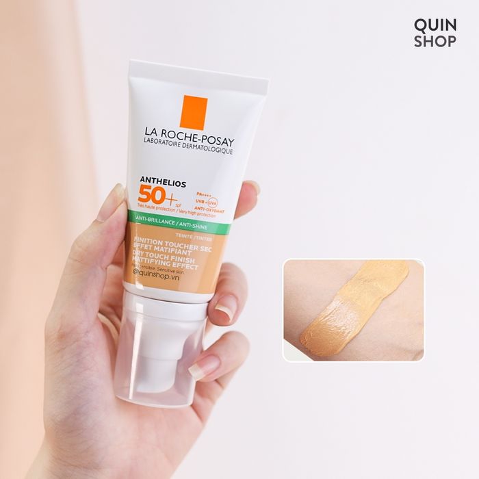 Hình ảnh 2 của Kem Chống Nắng La Roche-Posay Anthelios Tinted Anti-Shine Gel Cream SPF50+