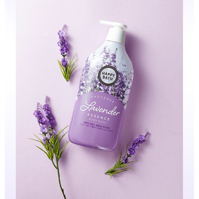 Hình ảnh 1 của Sữa Tắm Cung Cấp Độ Ẩm Và Làm Sáng Da Chiết Xuất Hoa Oải Hương Happy Bath Lavender Essence