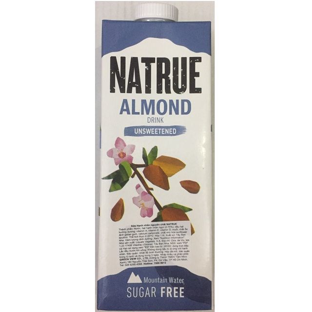 Hình ảnh 2 của sữa hạnh nhân không đường Natrue Almond drink