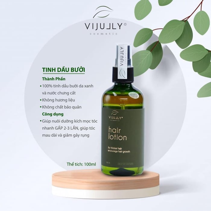 Hình ảnh 2 của Tinh dầu bưởi kích thích mọc tóc Vijully Hair Lotion