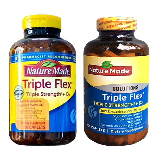 Viên bổ khớp Triple Flex từ Nature Made - Hình ảnh 1