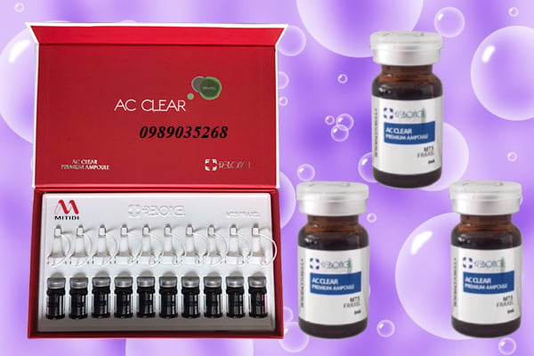 Hình ảnh 2 của Tế Bào Gốc Trị Mụn Reborncell GA AC Clear Ampoule