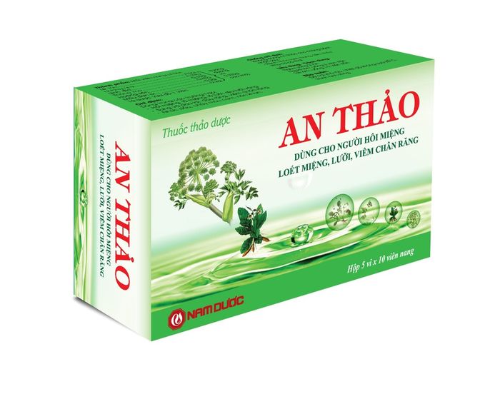 Hình ảnh thuốc AN THẢO - TRỊ NHIỆT MIỆNG 1