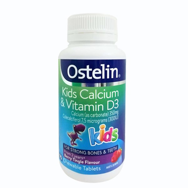 Hình ảnh 2 của viên nhai Ostelin Kids Calcium & Vitamin D3