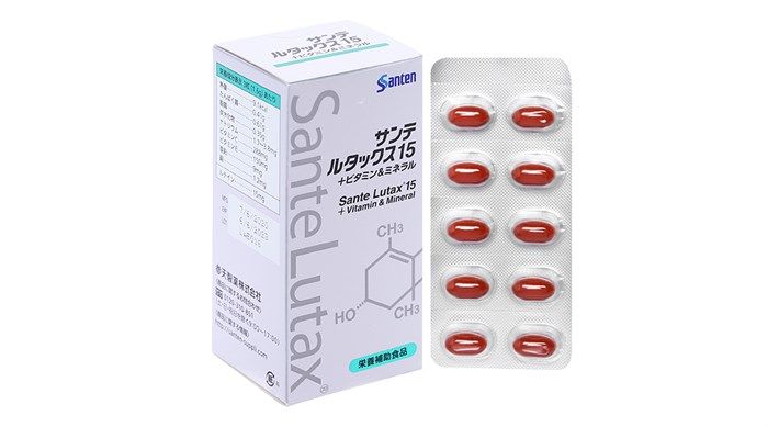 Sante Lutax 15 + Vitamin & Mineral - hình ảnh 2