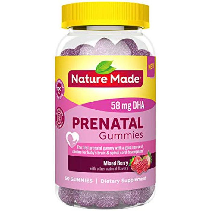 Hình ảnh 2 của Kẹo Dẻo DHA Prenatal Gummies của Nature Made cho mẹ bầu