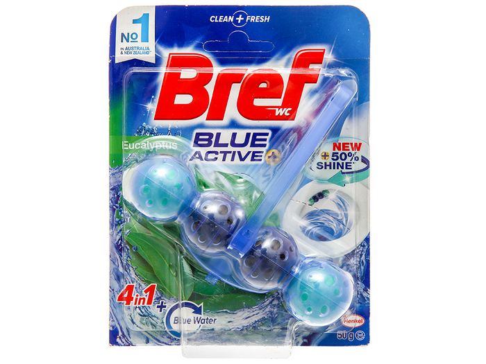 Hình ảnh viên khử mùi toilet Bref Blue Active 2