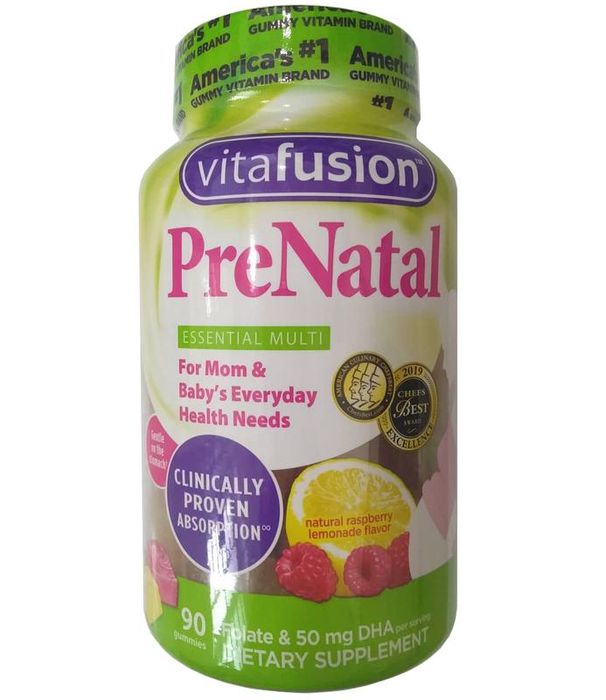 kẹo bổ sung cho bà bầu Vitafusion Prenatal hình 2