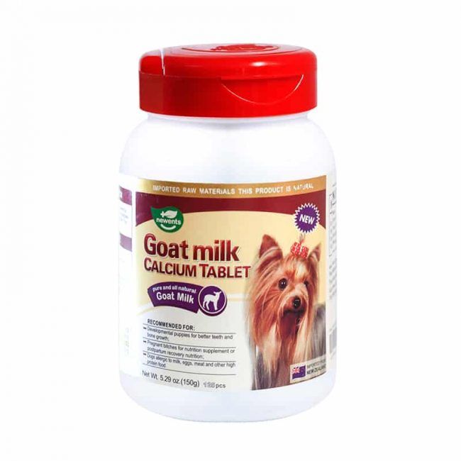 Hình ảnh 2 của viên bổ sung canxi Goat Milk Calcium Tablet cho chó