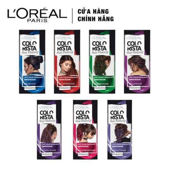 Hình ảnh Gel Nhuộm Tóc Tạm Thời L'Oreal Colorista Hair Makeup