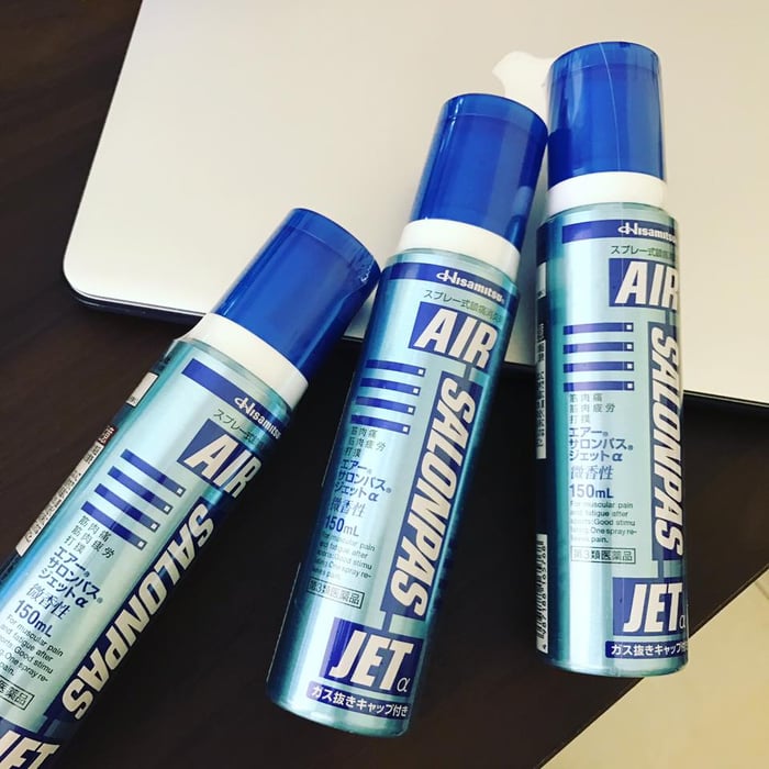 Xịt Air Salonpas Jet Hisamitsu hình ảnh 1