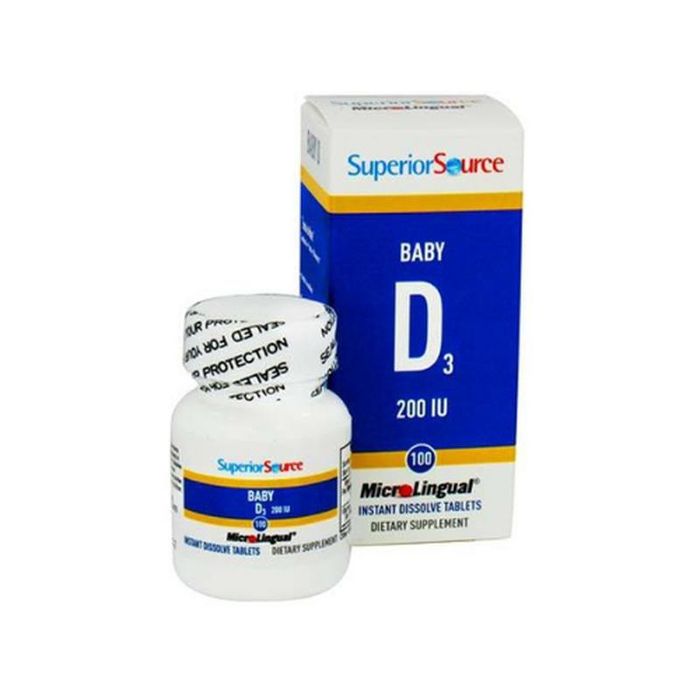 Viên nano Vitamin D3 - Baby D3 200 IU - Hình ảnh 1