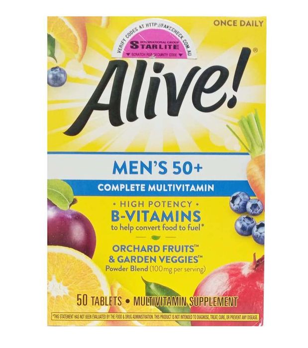 Vitamin Tổng Hợp Alive Men’s 50+ - Hình ảnh 1