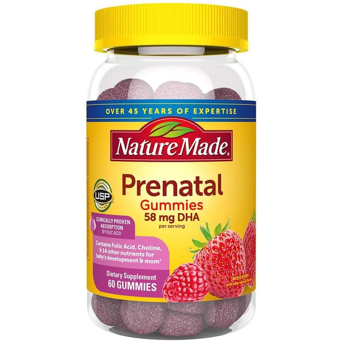 Hình ảnh 1 của kẹo Dẻo DHA Prenatal Gummies Nature Made cho mẹ bầu