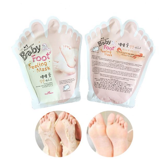 Hình ảnh mặt nạ ủ chân MB Guarantee Baby Foot Peeling Mask 2