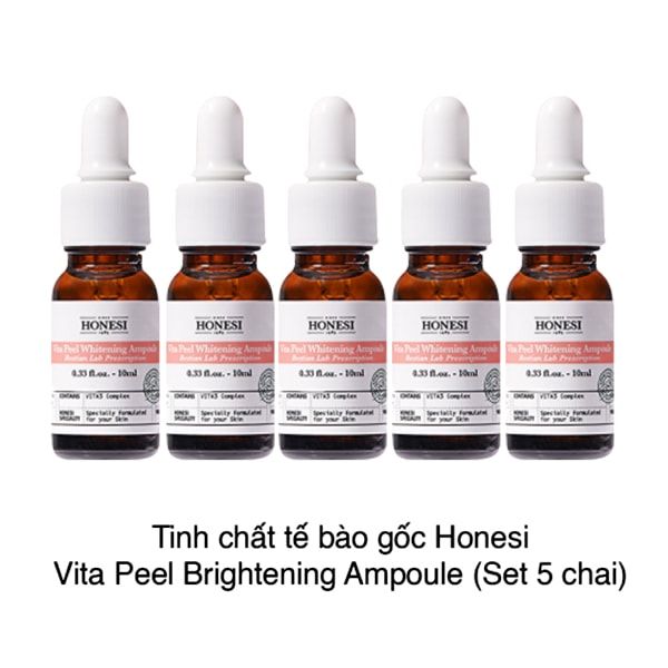 Hình ảnh 1 của Tế Bào Gốc Honesi Vita Peel Brightening Ampoule trị nám và tàn nhang