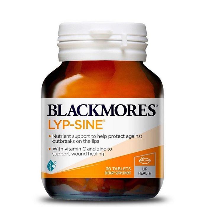 Hình ảnh Viên Uống Blackmores Lypsine Trị Nhiệt Miệng 2