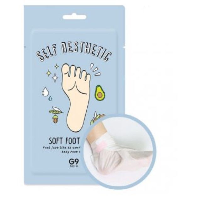 Khẩu Trang Chăm Sóc Da Chân G9Skin Self Aesthetic Soft Foot Mask hình 2