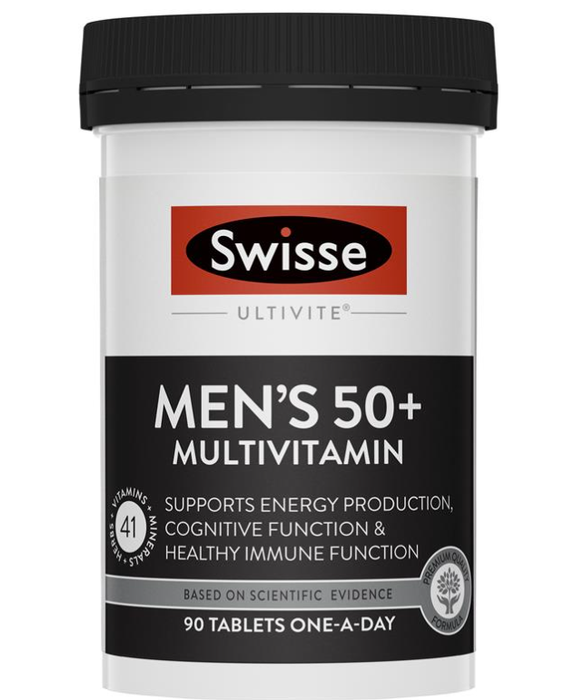 Hình ảnh của Viên Uống Vitamin Tổng Hợp Swisse Men’s 50+ Ultivite F1