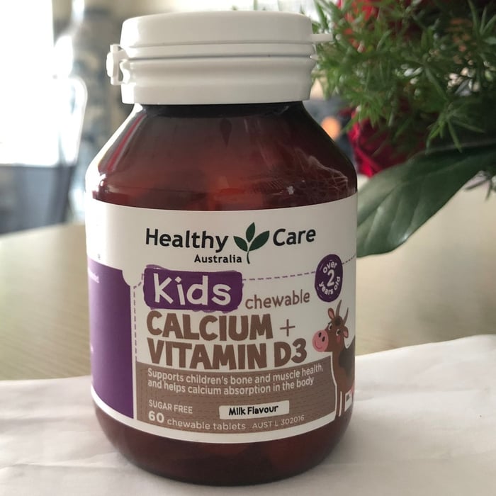 Hình ảnh 1 của viên nhai Healthy Care Kids Calcium+Vitamin D3