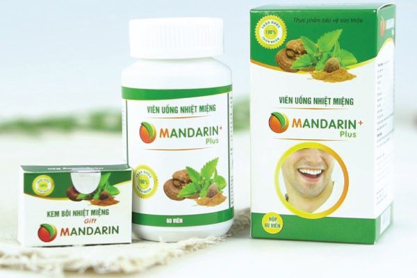 Hình ảnh Viên Uống Trị Nhiệt Miệng Mandarin 2