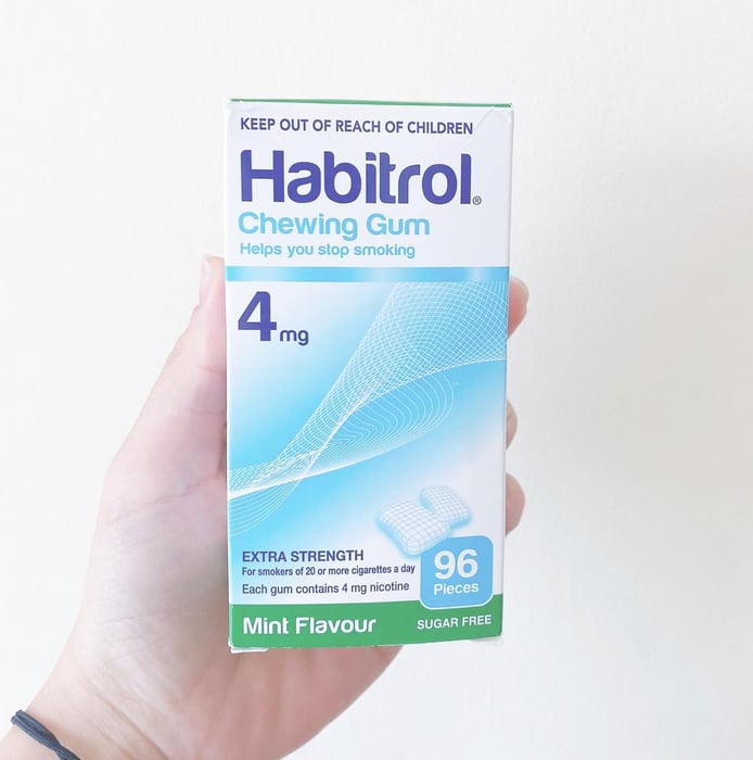 Hình ảnh Kẹo cai thuốc lá Habitrol 4mg - Ảnh 1