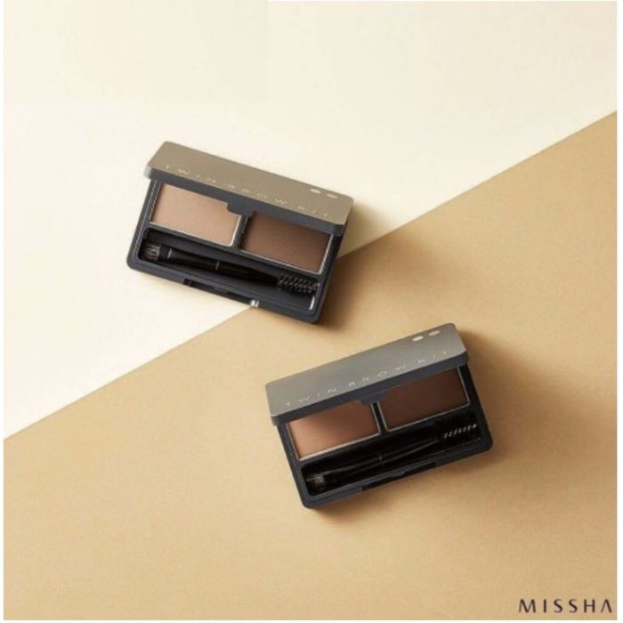 Hình ảnh Bột Tán Chân Mày Missha Twin Brow Kit 1