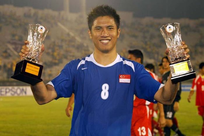 Noh Alam Shah hiện đang đứng đầu danh sách ghi bàn với 17 pha lập công, trong ảnh 1
