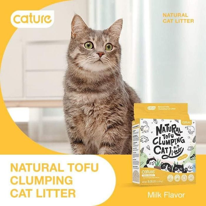 Hình ảnh cát đậu nành Cature Natural Tofu Pellets 1