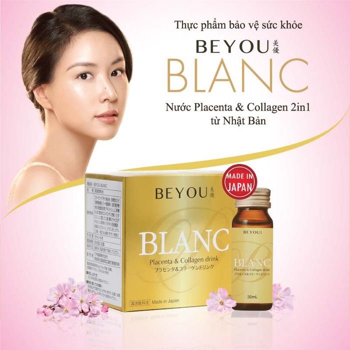 Hình ảnh 2 của Beyou Blanc - Nước Placenta & Collagen Nhật Bản