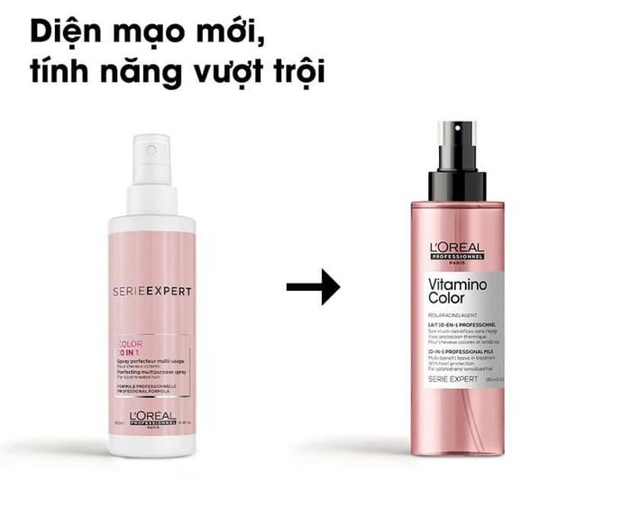 Hình ảnh xịt dưỡng tóc L'Oréal Professionnel Serie Expert Vitamino Resveratrol