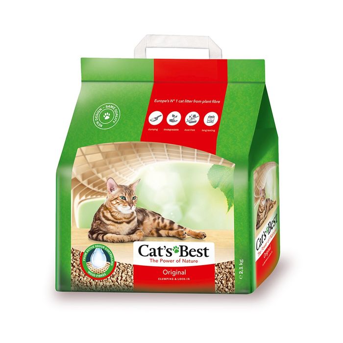 Hình ảnh cát vệ sinh hữu cơ Cat'sBest cho mèo 2