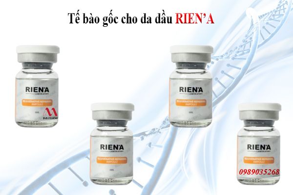 Hình ảnh Tế bào gốc trị sẹo Riena Rejuvenative Repairing Ampoule cho da dầu