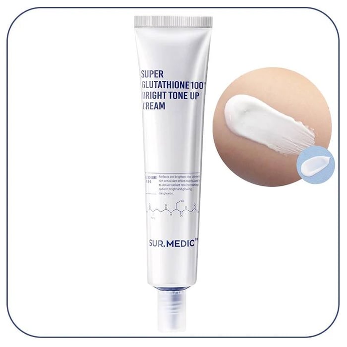 Kem Dưỡng Trắng Da và Đều Màu Sur.Medic+ Super Glutathione 100™ Bright Tone Up Cream - Hình 2