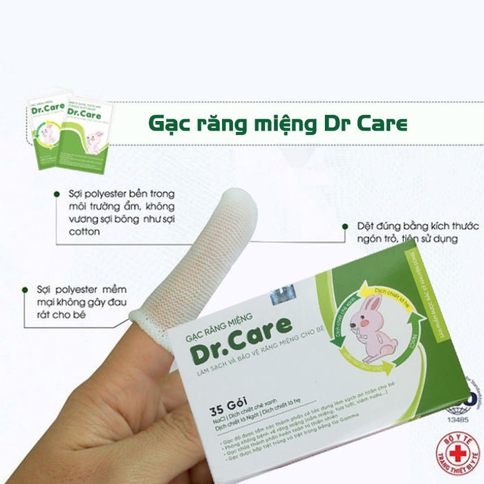 Gạc vệ sinh răng miệng Dr.Care ảnh 1