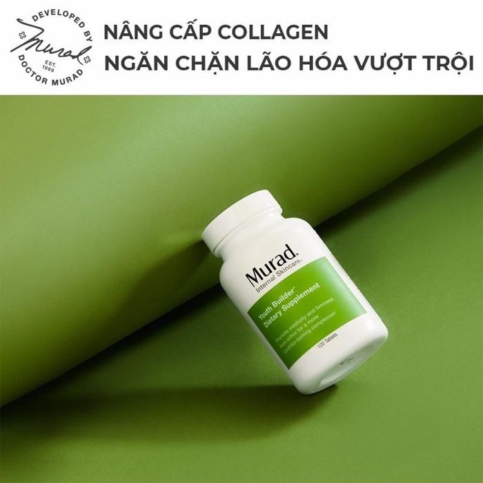 Viên uống trẻ hóa da Murad Youth Builder Dietary Supplement - Hình ảnh 2